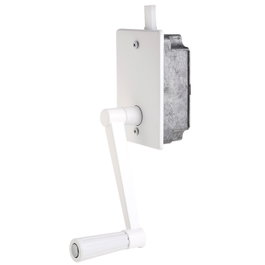 WOLFPACK LINEA PROFESIONAL Torno Elevación Persiana Empotrar Blanco