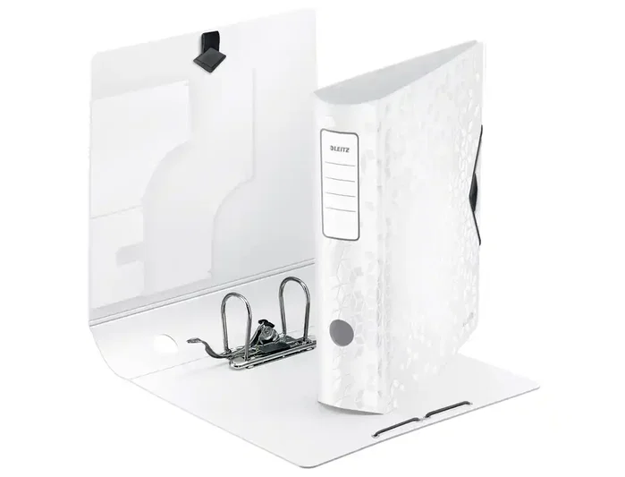 Leitz Archivador de palanca Active WOW Polifoam 180 DIN A4 Lomo 82 mm Blanco
