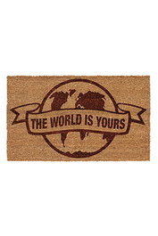 The world is yours 73x43 cm felpudo scarface