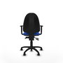 PIQUERAS Y CRESPO Silla de oficina Aýna Azul con mecanismo Asincro