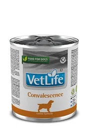 Farmina Vet Life Dog Convalescence Caja 6x300 gr Alimento Dietético para Recuperación Nutricional de Perros Adultos