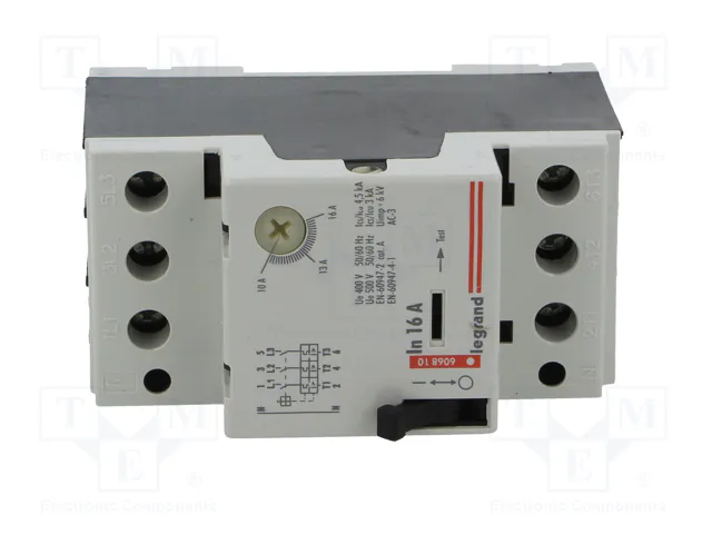 LEGRAND Interruptor motorizado 230÷690VAC para raíl DIN