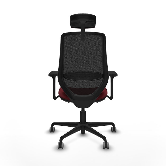 PIQUERAS Y CRESPO Silla de oficina Mardos con mecanismo Sincro/Traslack, Granate y Negro PIQUERAS Y CRESPO Silla de oficina Mardos con mecanismo Sincro/Traslack, Granate y Negro
