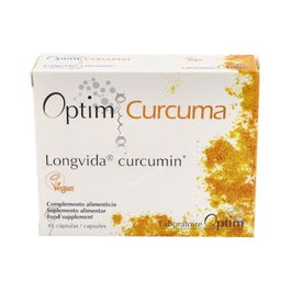 OPTIM LABORATOIRE Curcuma Longvida 45 Cápsulas con Curcumina de Alta Absorción