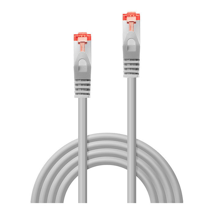 LINDY Cable de red RJ45 Patchkabel Cat6 S/FTP Basic gris claro 1 metro - Categoría 6, cable de parche S/FTP, para redes de datos LINDY Cable de red RJ45 Patchkabel Cat6 S/FTP Basic gris claro 1 metro - Categoría 6, cable de parche S/FTP, para redes de datos