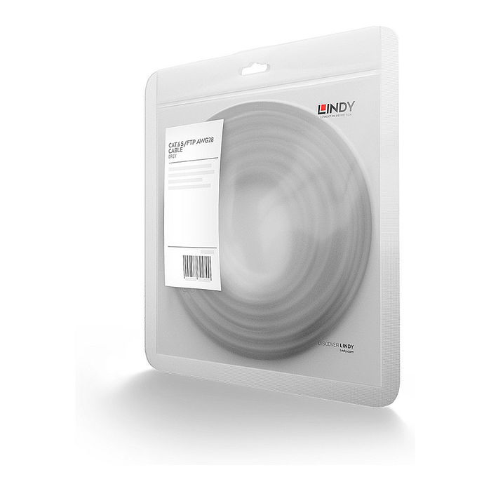 LINDY Cable de red RJ45 Patchkabel Cat6 S/FTP Basic gris claro 1 metro - Categoría 6, cable de parche S/FTP, para redes de datos LINDY Cable de red RJ45 Patchkabel Cat6 S/FTP Basic gris claro 1 metro - Categoría 6, cable de parche S/FTP, para redes de datos