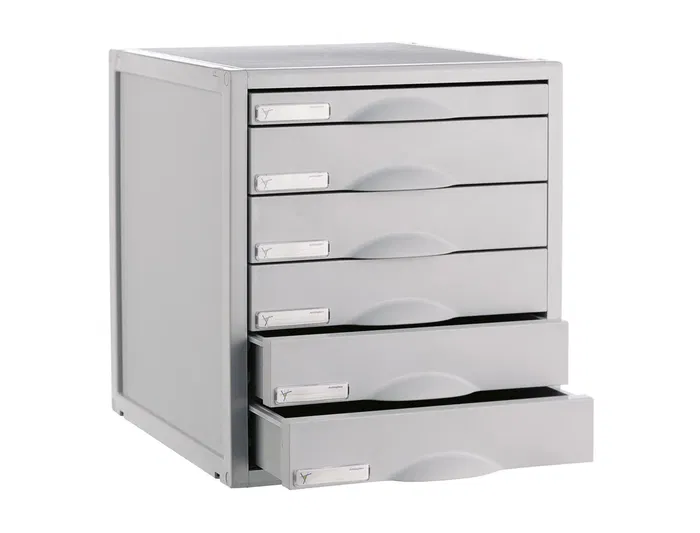 Archivo 2000 Módulo Archisystem De 6 Cajones 356x316x362 mm Gris