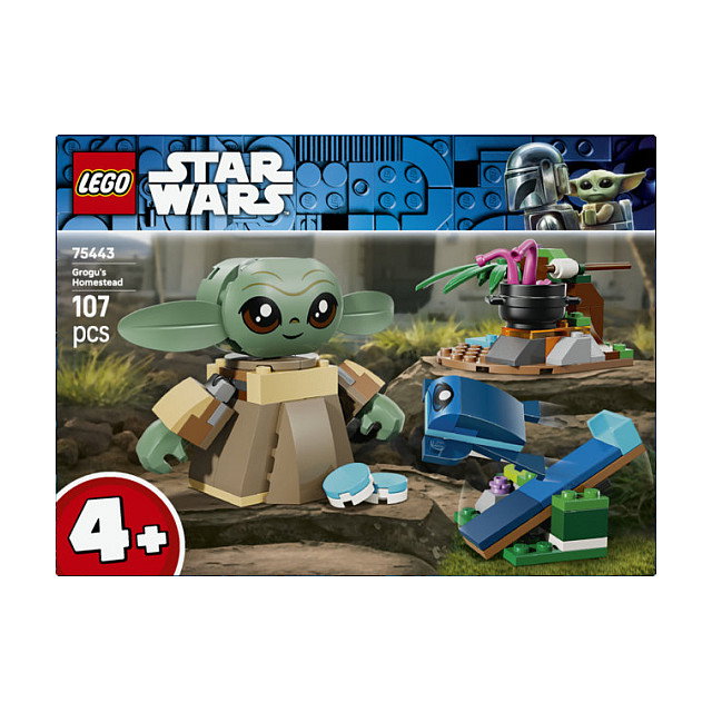 LEGO Star Wars Hogar de Grogu 75443, 107 piezas