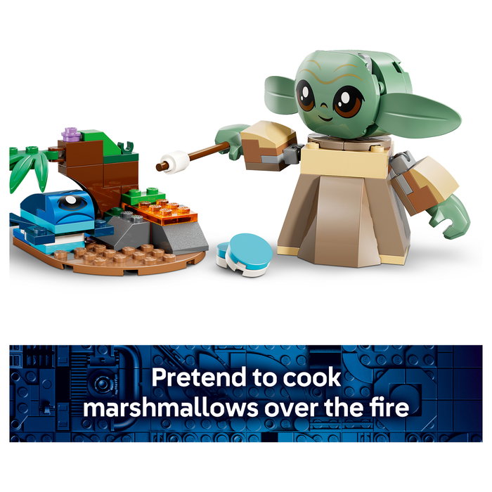 LEGO Star Wars Hogar de Grogu 75443, 107 piezas