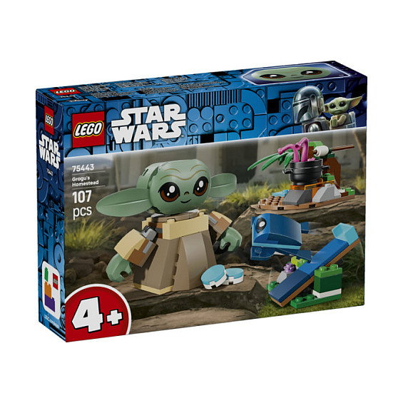 LEGO Star Wars Hogar de Grogu 75443, 107 piezas