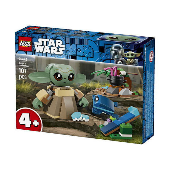 LEGO Star Wars Hogar de Grogu 75443, 107 piezas