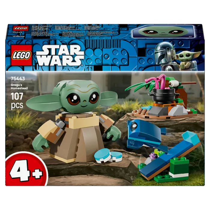 LEGO Star Wars Hogar de Grogu 75443, 107 piezas