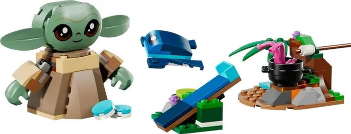 LEGO Star Wars Hogar de Grogu 75443, 107 piezas