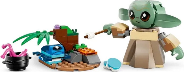 LEGO Star Wars Hogar de Grogu 75443, 107 piezas