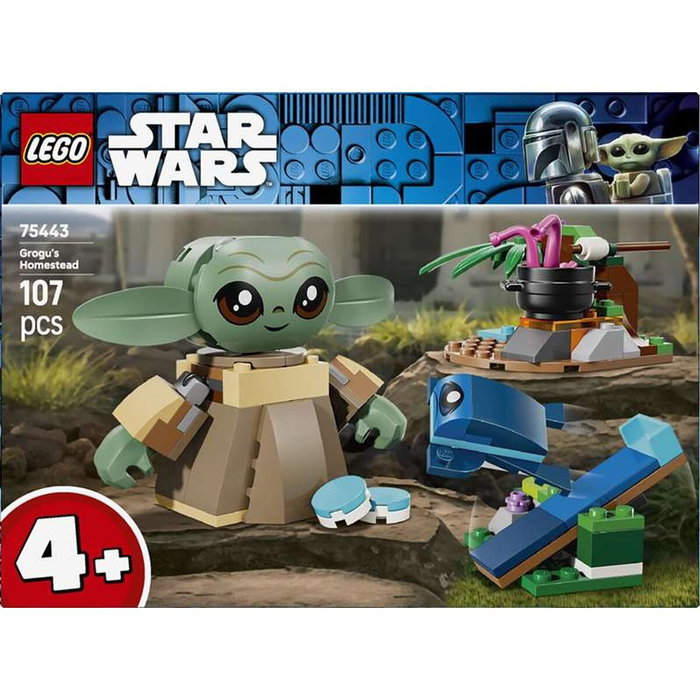 LEGO Star Wars Hogar de Grogu 75443, 107 piezas