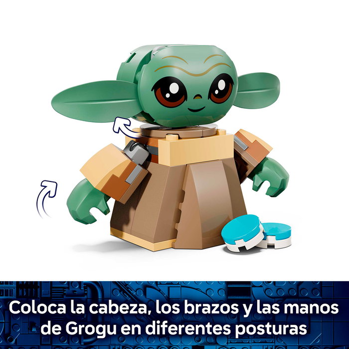LEGO Star Wars Hogar de Grogu 75443, 107 piezas