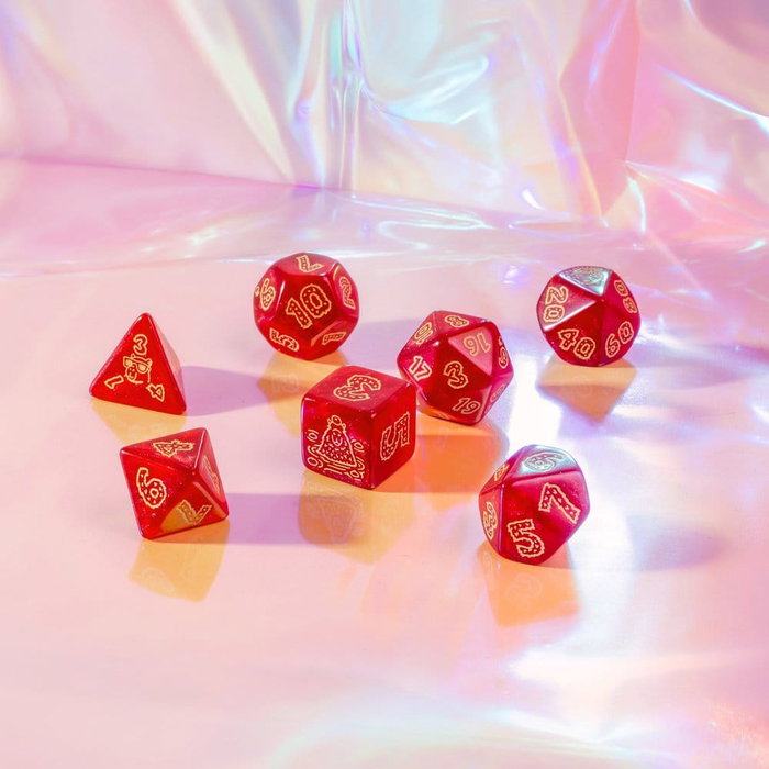 Q Workshop Capybara Set de 7 Dados Chillo