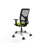 PIQUERAS Y CRESPO Silla de oficina Motilla Pistacho y Gris