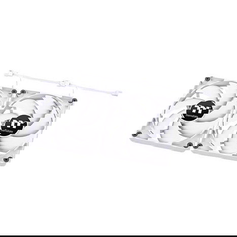 Thermaltake CT140 Ventilador PC Refrigeración 140mm Blanco 500-1500 RPM Pack 2 Unidades