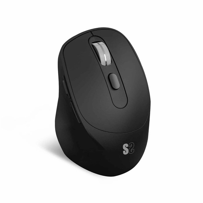 Subblim Comfort Ergo Dual Ratón Ergonómico Inalámbrico Negro Subblim Comfort Ergo Dual Ratón Ergonómico Inalámbrico Negro