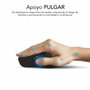 Subblim Comfort Ergo Dual Ratón Ergonómico Inalámbrico Negro
