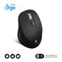 Subblim Comfort Ergo Dual Ratón Ergonómico Inalámbrico Negro
