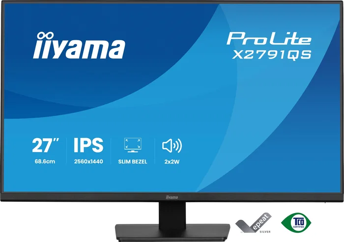 Iiyama ProLite X2791QS-B1 Monitor 27 pulgadas QHD IPS 75Hz