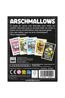 SD GAMES Arschmallows Juego de Cartas Español +9 años