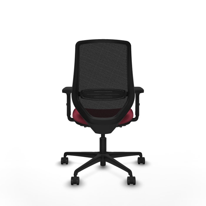 PIQUERAS Y CRESPO Silla de oficina Mardos, Mecanismo Sincro/Traslack, Granate y Negro PIQUERAS Y CRESPO Silla de oficina Mardos, Mecanismo Sincro/Traslack, Granate y Negro