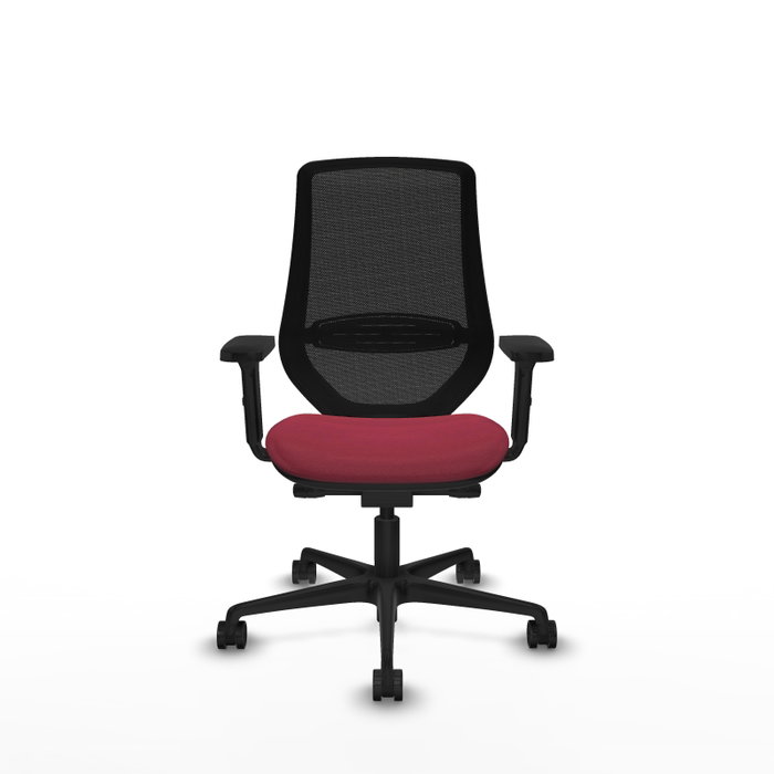 PIQUERAS Y CRESPO Silla de oficina Mardos, Mecanismo Sincro/Traslack, Granate y Negro PIQUERAS Y CRESPO Silla de oficina Mardos, Mecanismo Sincro/Traslack, Granate y Negro