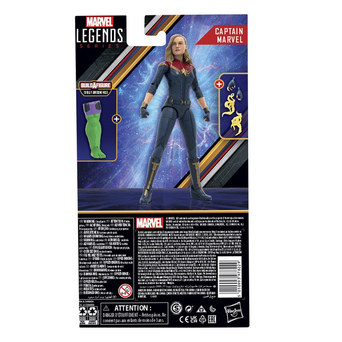 Hasbro Figura de Acción Capitana Marvel Marvel Legends Series