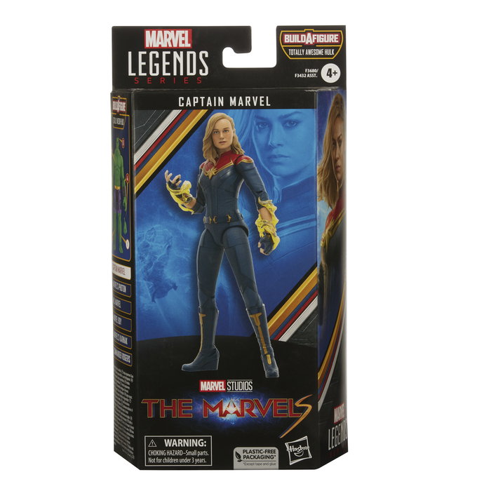 Hasbro Figura de Acción Capitana Marvel Marvel Legends Series