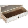 DKD Home Decor Mueble TV JB CENEF Boho Blanco Natural Mango 130x40x45 cm