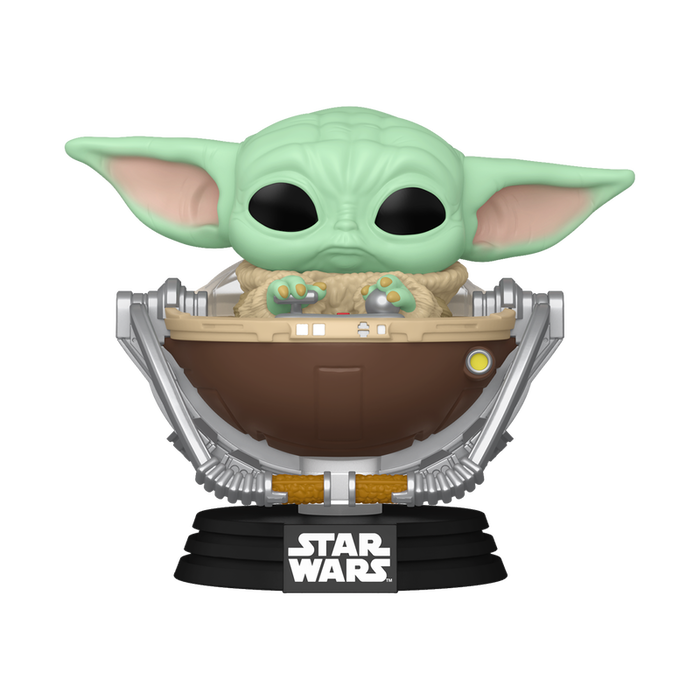 Funko Star Wars: The Mandalorian Grogu in Pram Figura Pop!