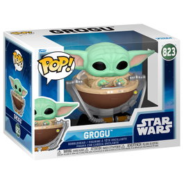 Funko Star Wars: The Mandalorian Grogu in Pram Figura Pop!