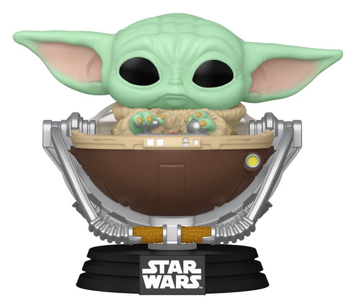 Funko Star Wars: The Mandalorian Grogu in Pram Figura Pop!