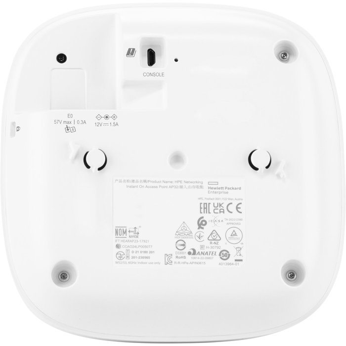 HP Enterprise HPE Networking Instant On AP32 Wi-Fi 6E HP Enterprise HPE Networking Instant On AP32 Wi-Fi 6E
