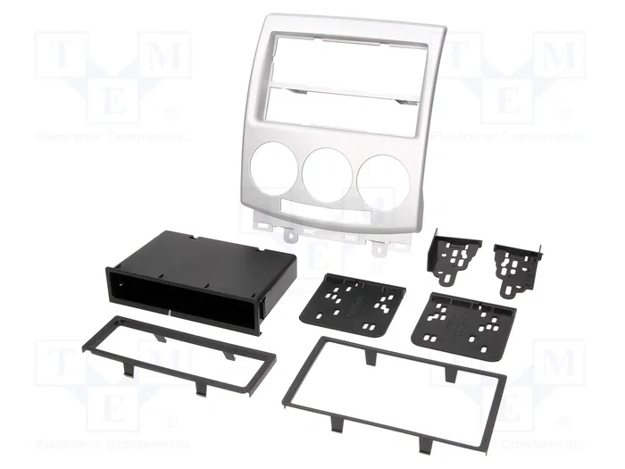 METRA Bastidor de montaje de radio para Mazda 5 (2005-2010) 2 ISO Plata METRA Bastidor de montaje de radio para Mazda 5 (2005-2010) 2 ISO Plata
