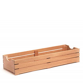 Comas Caja Madera GN 2/4 para Buffet y Exposición, 54.5 x 17.6 x 10.1 cm