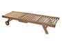 DKD Home Decor Tumbona Terraza Y Jardin Marron 65 x 36 x 200 cm