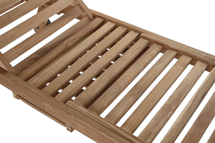 DKD Home Decor Tumbona Terraza Y Jardin Marron 65 x 36 x 200 cm