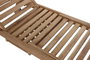 DKD Home Decor Tumbona Terraza Y Jardin Marron 65 x 36 x 200 cm