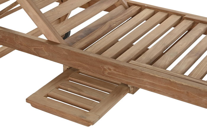 DKD Home Decor Tumbona Terraza Y Jardin Marron 65 x 36 x 200 cm