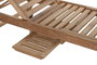 DKD Home Decor Tumbona Terraza Y Jardin Marron 65 x 36 x 200 cm