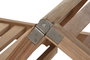 DKD Home Decor Tumbona Terraza Y Jardin Marron 65 x 36 x 200 cm