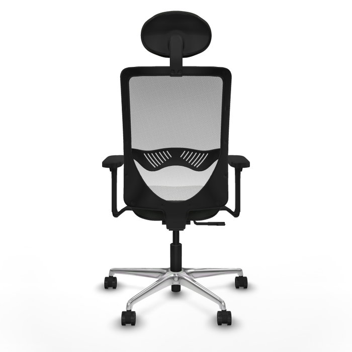 PIQUERAS Y CRESPO Silla de oficina Zulema con mecanismo Sincro, Negro y Blanco PIQUERAS Y CRESPO Silla de oficina Zulema con mecanismo Sincro, Negro y Blanco