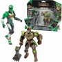 Gormiti Caja de figuras - Glen y Rockard asociados a la Tierra - 15 cm