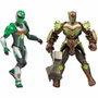 Gormiti Caja de figuras - Glen y Rockard asociados a la Tierra - 15 cm