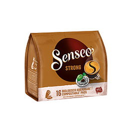 Senseo STRONG Kaffeepads, fuerte, 16 unidades