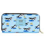 Loungefly Cartera Zip Around Looney Tunes Piolín y Silvestre 80 Aniversario Warner Brothers Cuero Vegano 20 cm